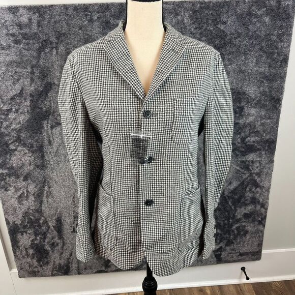 Uniqlo Jackets & Blazers - Ines De La Fressange X Uniqlo Wool Checkered Blazer Women's S Black White NWT